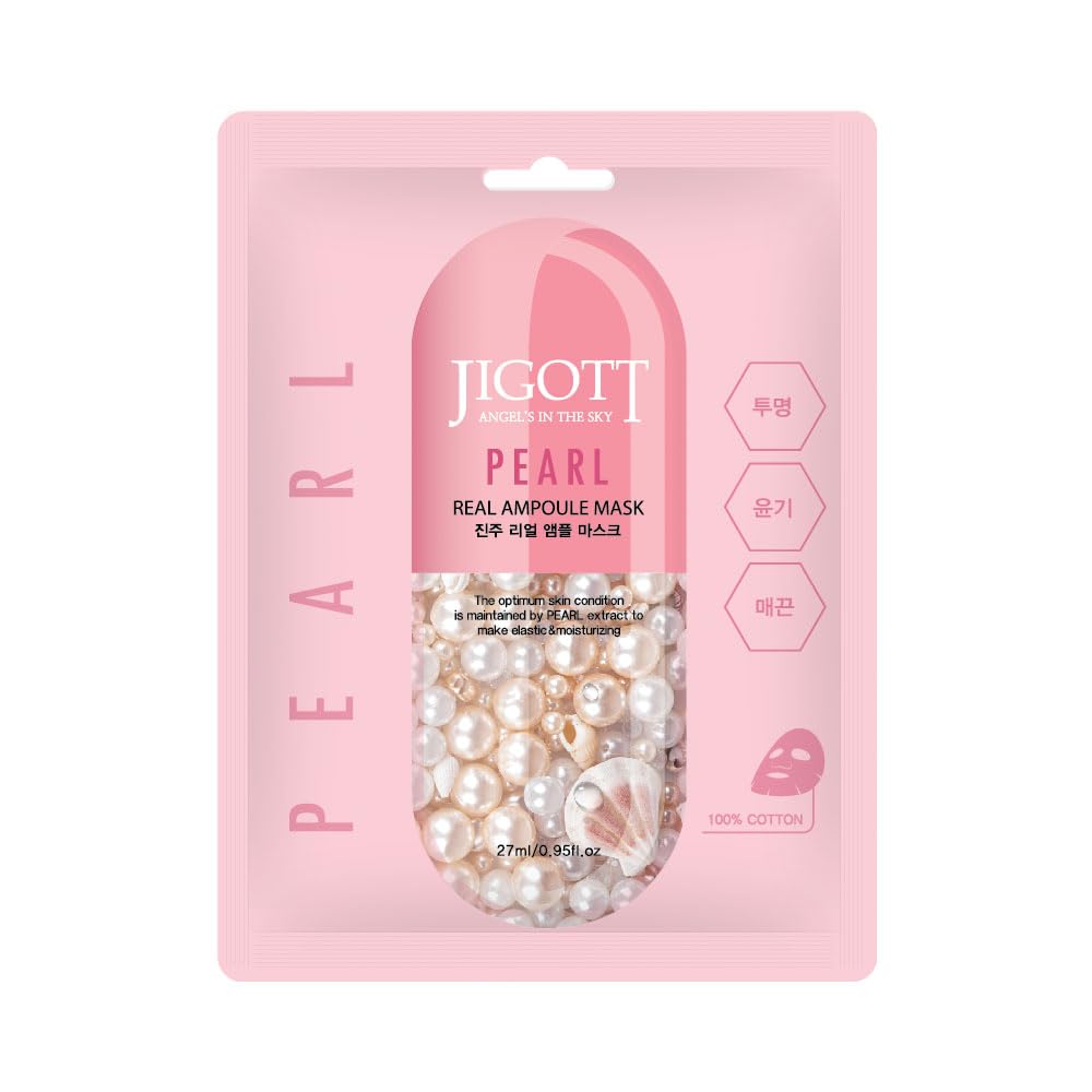 Jigott Real Ampoule Mask Pearl