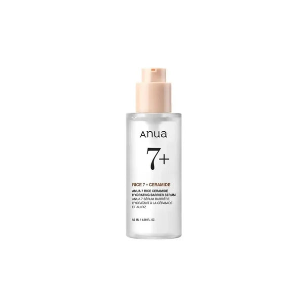 ANUA Rice 7 Ceramide Hydrating Barrier Serum (50mL)