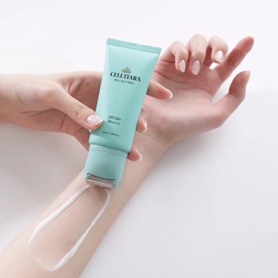 CELLTIARA Face-Up Sun Essence SPF50+ PA++++ (50mL)