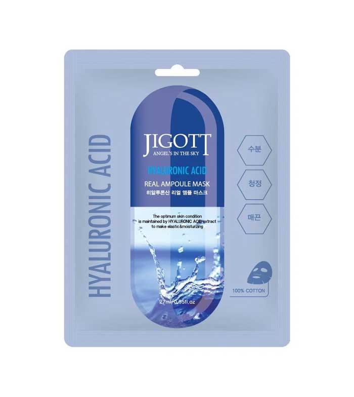Jigott Hyaluronic Acid Real Ampoule Mask